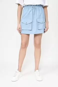 Юбка мини на кулиске с карманами BELUCCI