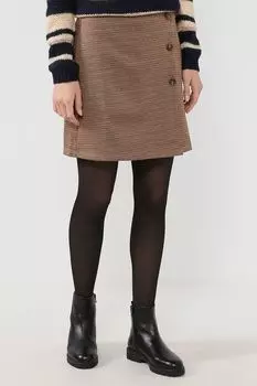 Юбка мини с пуговицами Only