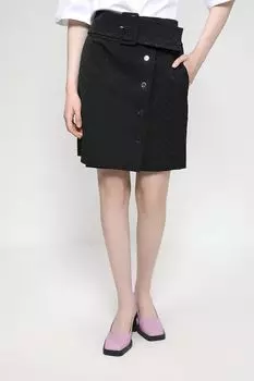 Юбка мини с широким поясом Karl Lagerfeld