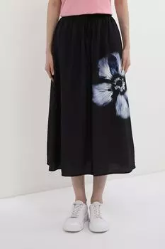 Юбка на эластичном поясе расклешенная с принтом Desigual