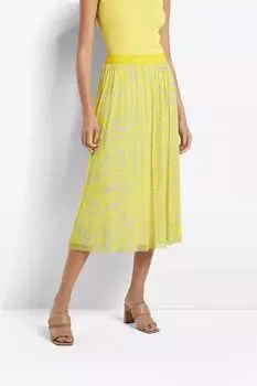 Юбка на эластичном поясе с принтом Cinque