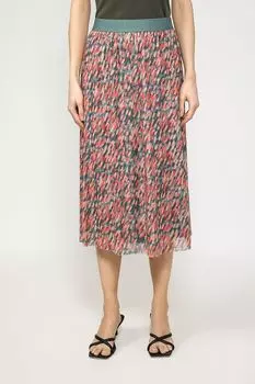 Юбка на эластичном поясе с принтом Comma