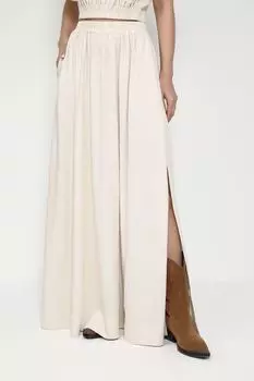 Юбка на эластичном поясе с разрезом BELUCCI