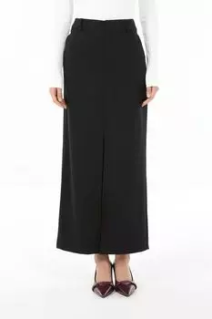 Юбка однотонная с разрезом BELUCCI