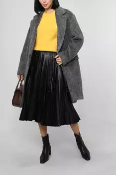 Юбка плиссе из экокожи SABRINA SCALA