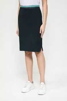 Юбка прямого кроя на контрастном поясе Gerry Weber