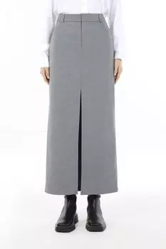 Юбка прямого кроя с разрезом BELUCCI