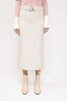 Юбка прямого кроя с ремнем Ipekyol