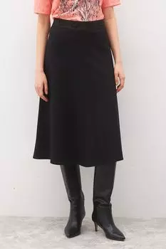 Юбка расклешенная с логотипом на поясе Gerry Weber