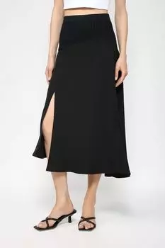 Юбка расклешенная с разрезом Ipekyol