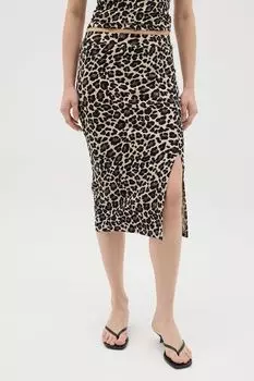 Юбка с анималистичным принтом OVS
