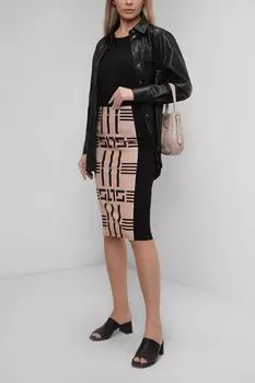 Юбка с геометричным принтом Rinascimento