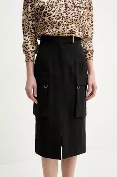 Юбка с накладными карманами и разрезом Marciano by Guess