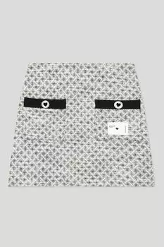 Юбка с принтом Choupette