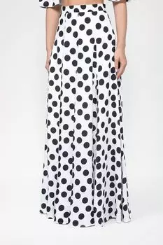 Юбка с принтом в горох BELUCCI