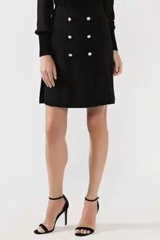 Юбка с пуговицами спереди Esprit Collection