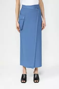Юбка с запахом и карманом Rinascimento