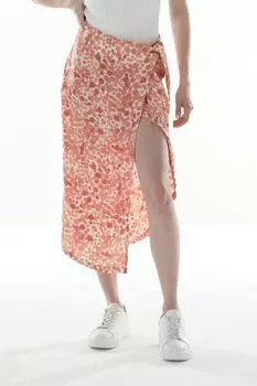 Юбка с запахом на завязках OVS