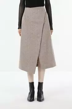 Юбка шерстяная с запахом SABRINA SCALA