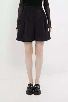 Юбка-шорты хлопковая с защипами BELUCCI