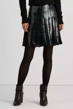 Юбка со складками и пайетками Lauren Ralph Lauren