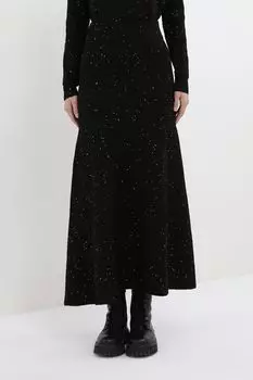 Юбка трикотажная с пайетками BELUCCI