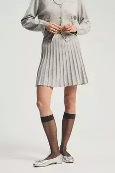 Юбка трикотажная в складку Nume