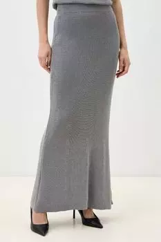 Юбка вязаная макси на эластичном поясе KSI KSI