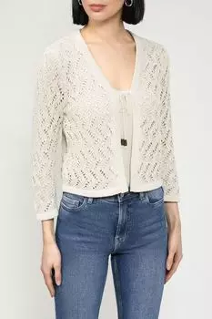 Кардиган ажурной вязки на завязках OVS