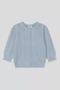 Кардиган хлопковый ажурный Fagottino