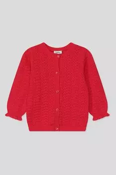 Кардиган хлопковый ажурный Fagottino