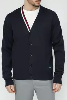 Кардиган хлопковый c V-вырезом Tommy Hilfiger