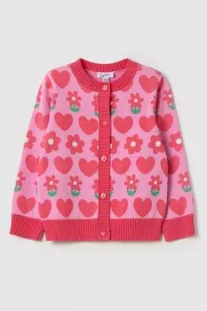 Кардиган хлопковый с принтом Fagottino