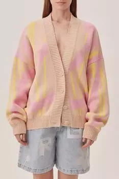 Кардиган хлопковый с принтом Icons EVE&ESTHER