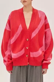 Кардиган хлопковый с принтом Icons EVE&ESTHER