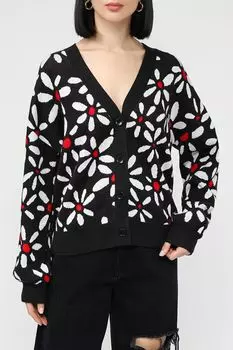 Кардиган хлопковый с принтом Tommy Jeans