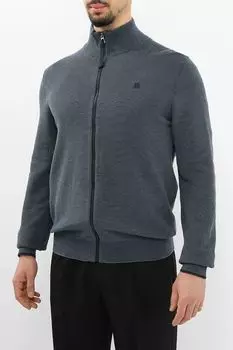 Кардиган хлопковый с воротником стойкой LERROS