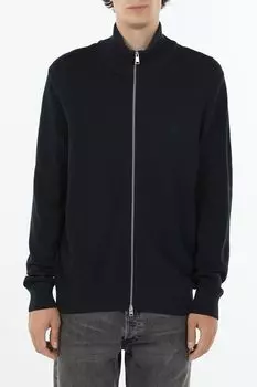 Кардиган хлопковый с воротником стойкой на молнии Marc O'Polo