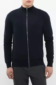 Кардиган из хлопка и шерсти на молнии MARCO DI RADI