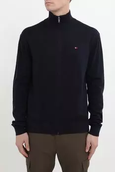 Кардиган из хлопка и шерсти на молнии MARCO DI RADI