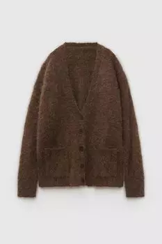 Кардиган из шерсти альпаки MANKOVA