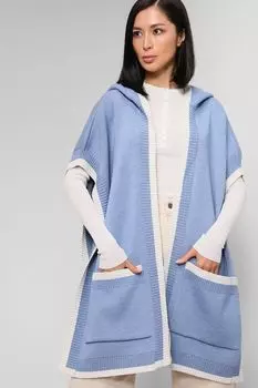 Кардиган из шерсти с капюшоном SABRINA SCALA