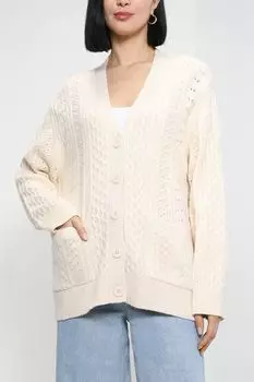 Кардиган из смеси шерсти и кашемира SABRINA SCALA