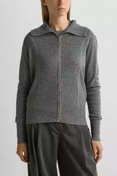 Кардиган из смесовой шерсти на молнии BELUCCI