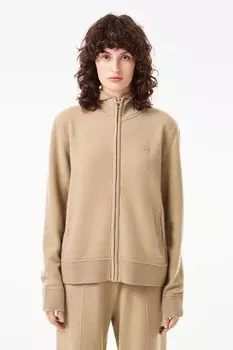 Кардиган из смесовой шерсти с капюшоном Lacoste