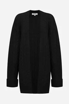 Кардиган из смесовой шерсти текстурный PAPAYA