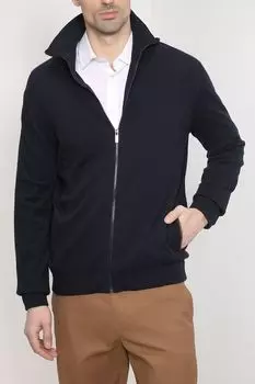 Кардиган на молнии из смесовой шерсти D.Molina