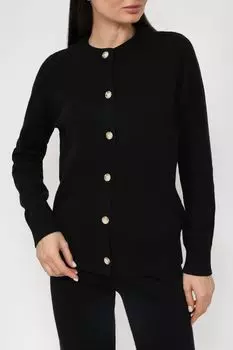 Кардиган на пуговицах с добавлением шерсти SABRINA SCALA