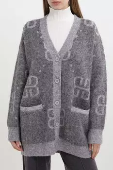 Кардиган на пуговицах с принтом BELUCCI