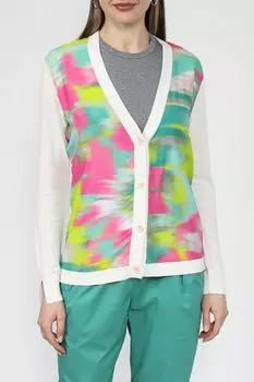 Кардиган на пуговицах с принтом Gerry Weber